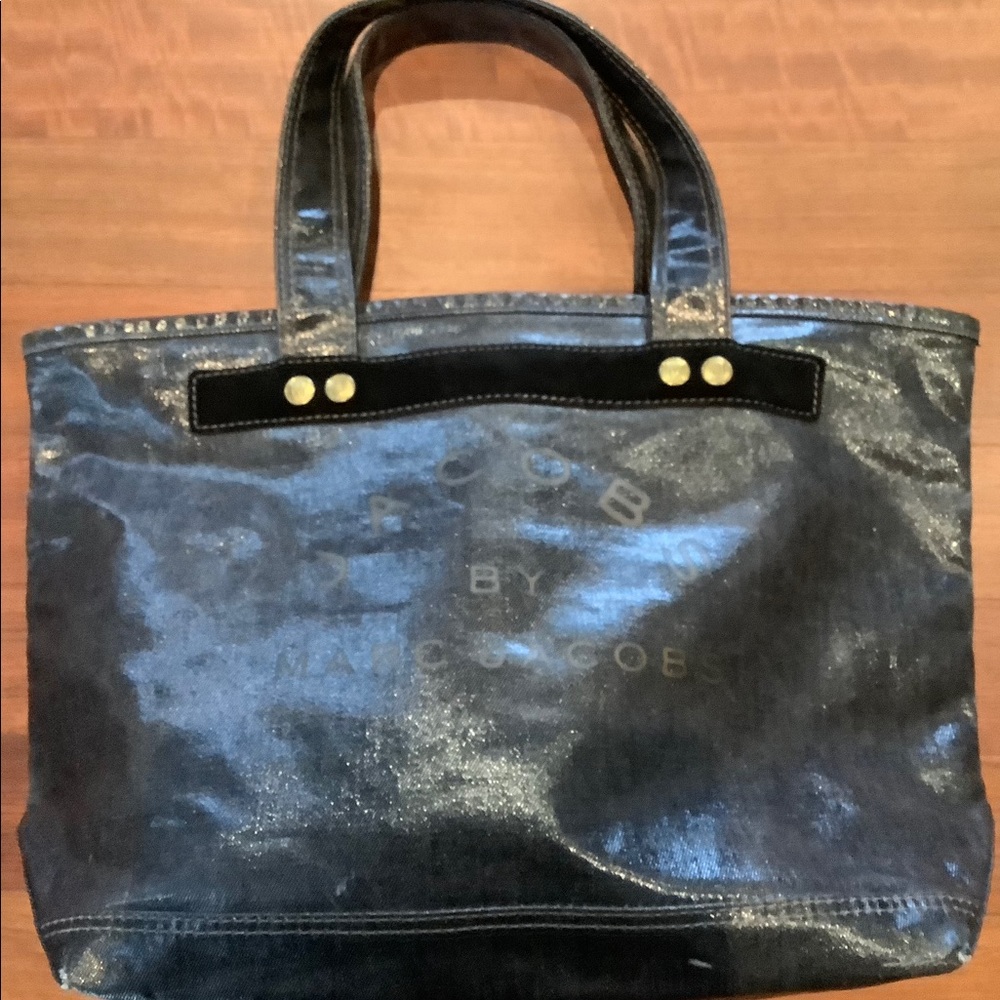 Marc by Marc Jacobs Denim Vinyl tote
